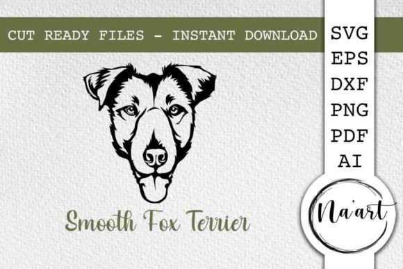 Download Smooth Fox Terrier SVG, Vector Dog - Vector Collection