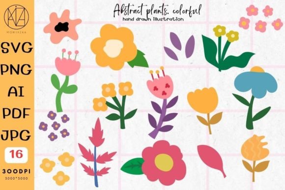 Download Abstract Leaf Flower Branch Spring SVG - Flower branch Collection
